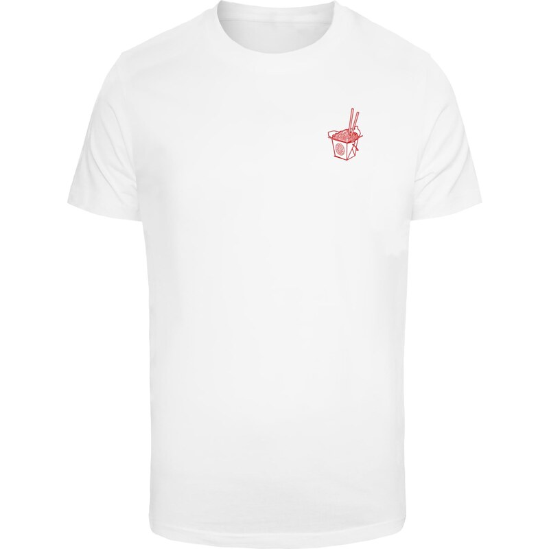 Mister Tee Pánské tričko Best Noodles bílé