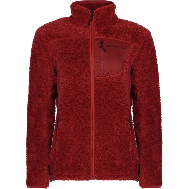 Dámská mikina supratherm ALPINE PRO FERADA červená 98001981