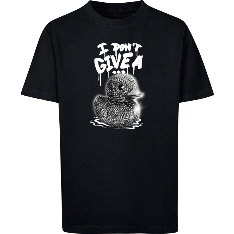 Mister Tee Dětské tričko I Dont Give A černé