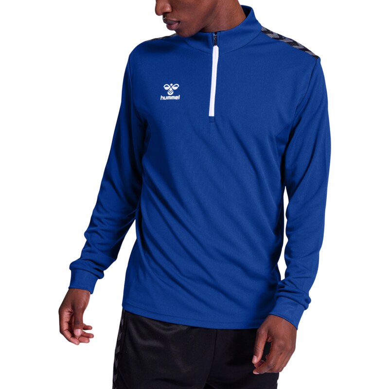 Hummel MMikina HMLAUTHENTIC HALF ZIP SWEAT pánské 114952423