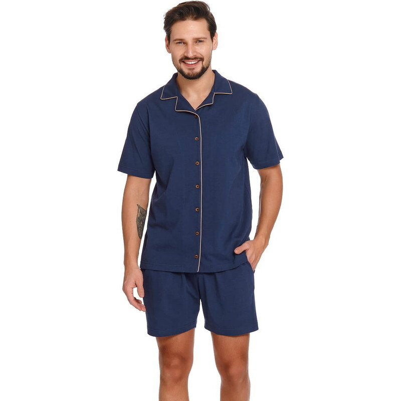 Pánské pyžamo DOCTOR NAP PMB.4261 COSMOS ORGANIC
