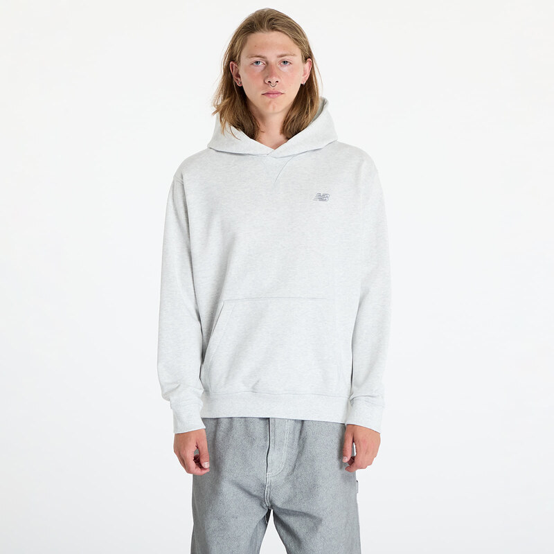 Mikina New Balance Athletics French Terry Hoodie Ash Heather Ahh