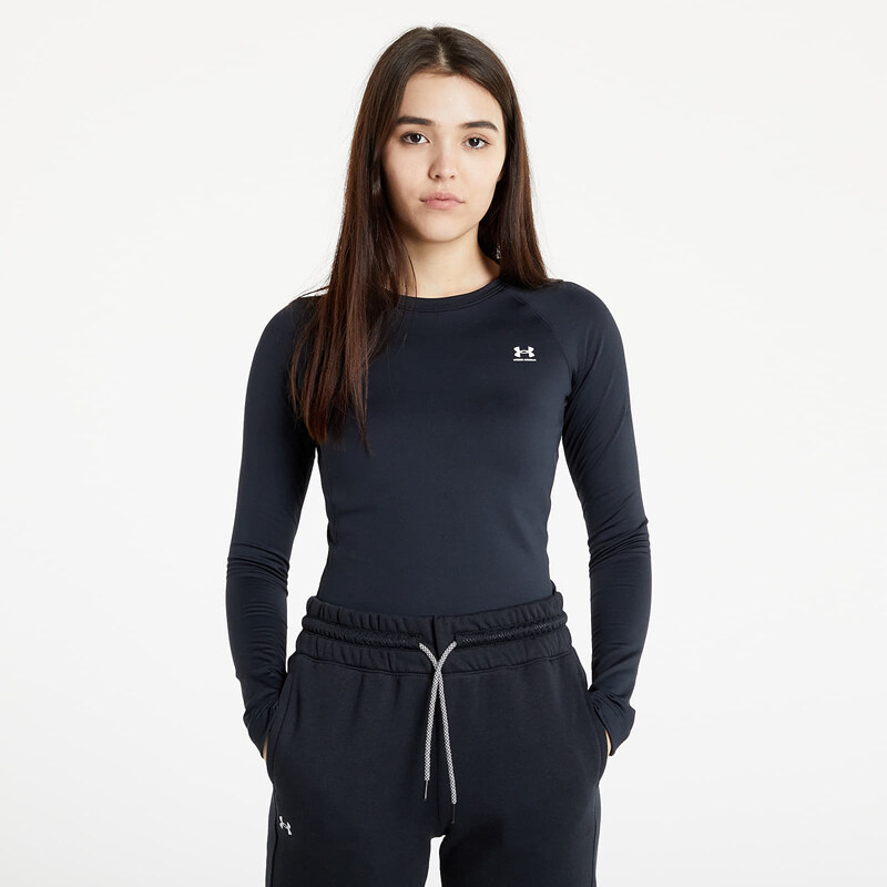 Tričko Under Armour Authentics Crew Black/ White XXL 98077079