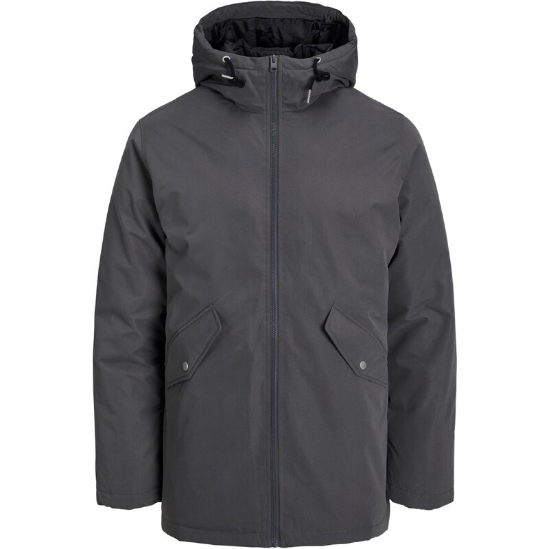 JACK & JONES Přechodná bunda JJLoop tmavě šedá