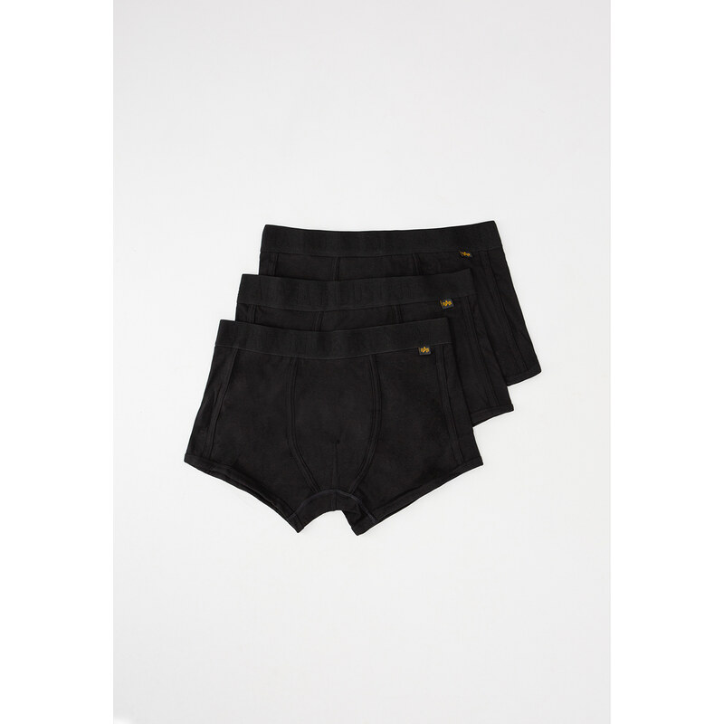 Alpha Industries Boxerky AI Tape Underwear 3 Pack all black 98084415