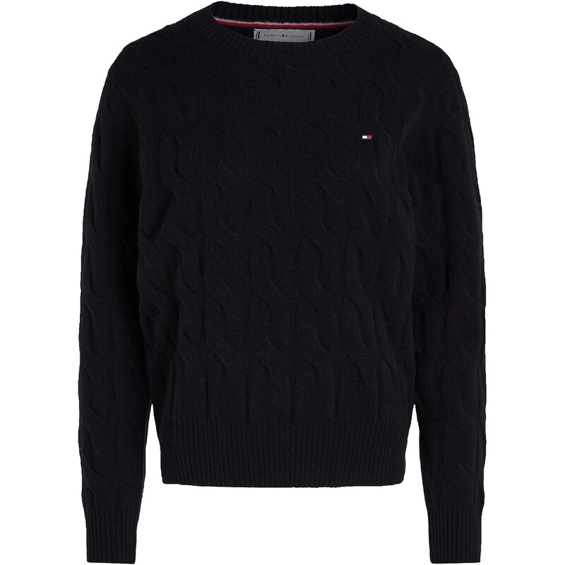 TOMMY HILFIGER Svetr černá