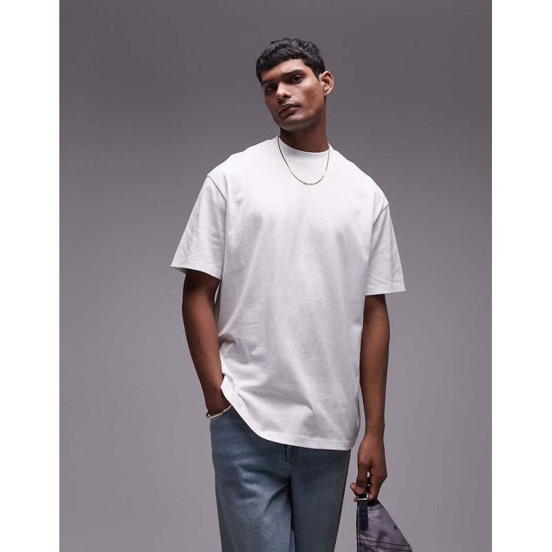 Topman relaxed fit t-shirt in white
