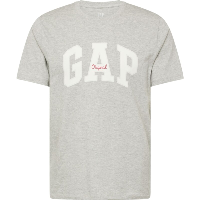 GAP Tričko EVERYDAY světle šedá / bílá