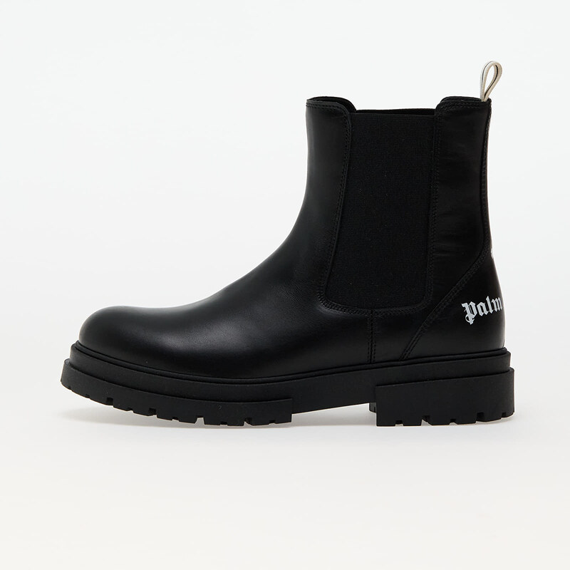 Palm Angels Kids Palm Angels Pa Chelsea Boot Black White