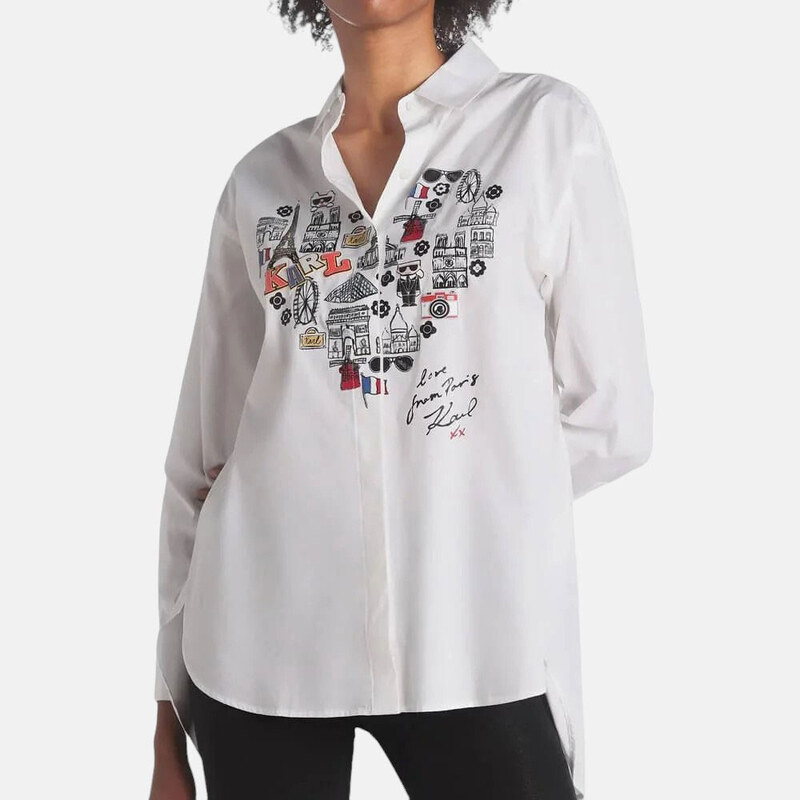 Dámská oversize košile Karl Lagerfeld 55962
