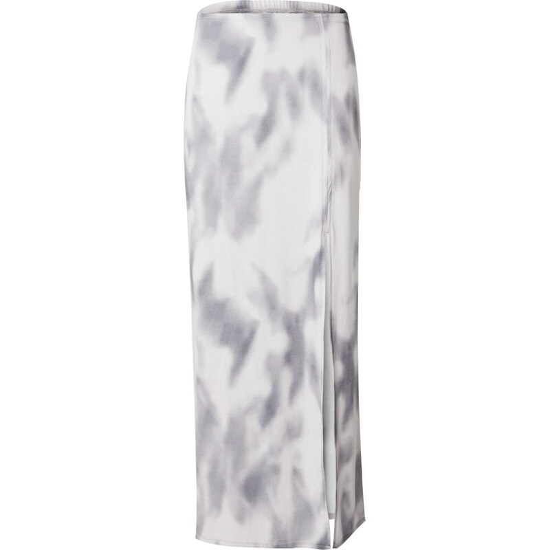 Monki Sukně šedá / offwhite