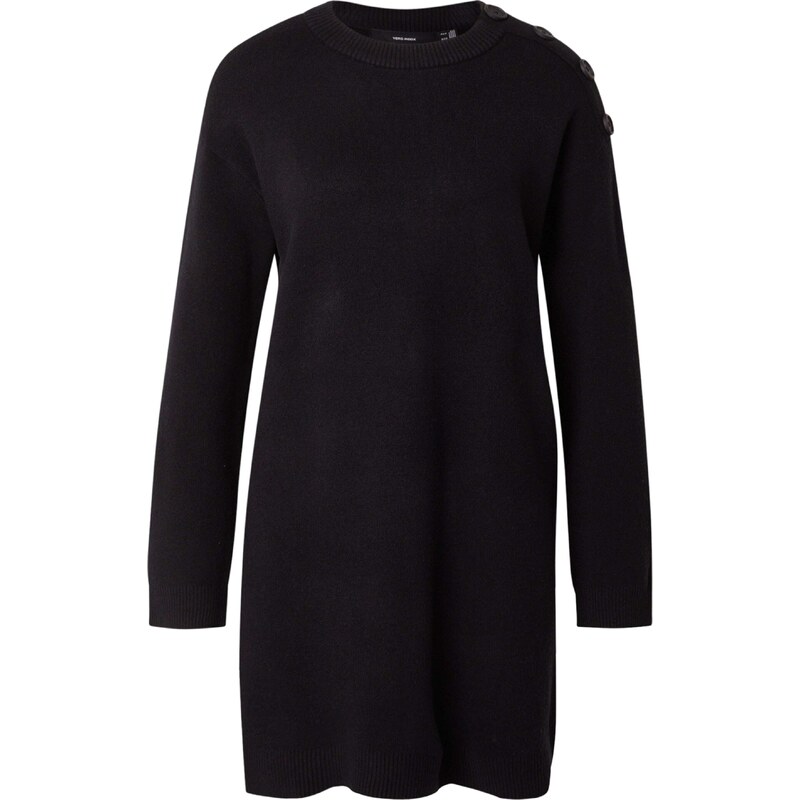 VERO MODA Úpletové šaty VMSABA černá 98192711