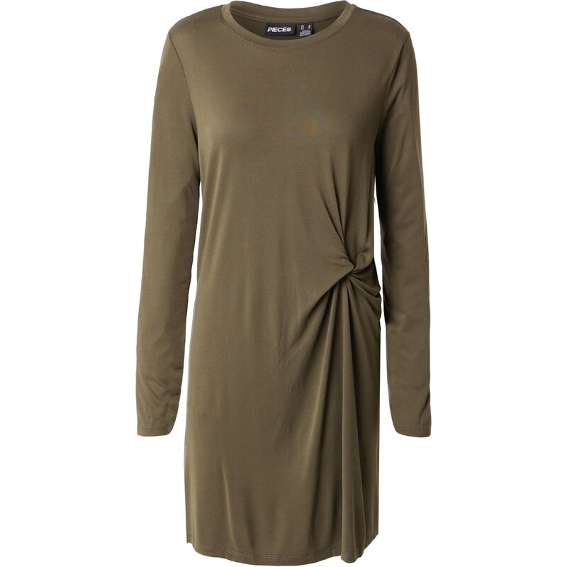PIECES Šaty PCANORA khaki 109085006