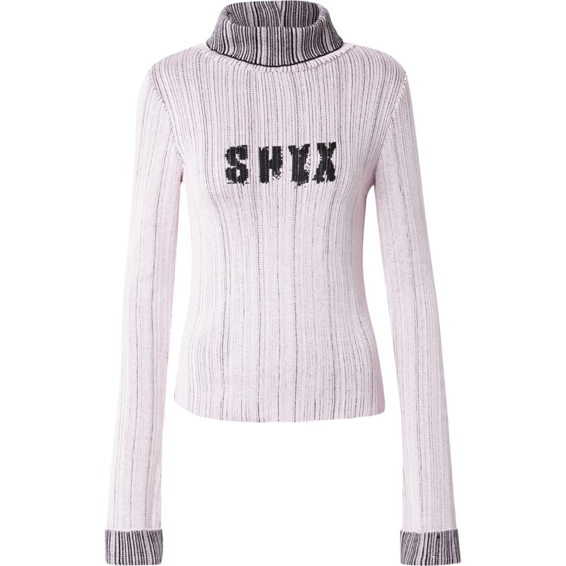 SHYX Svetr růžová / černá 98192973