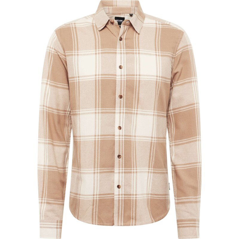 Only & Sons Košile ONSGudmund velbloudí / offwhite