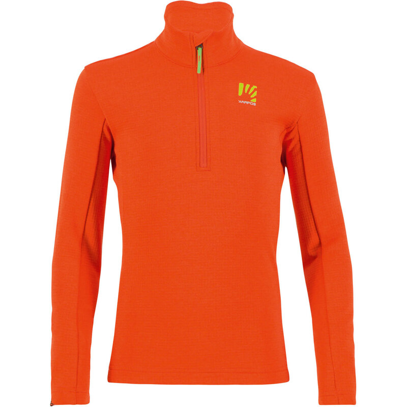 Karpos PIZZOCCO KID HALF-ZIP flíska Spicy Orange