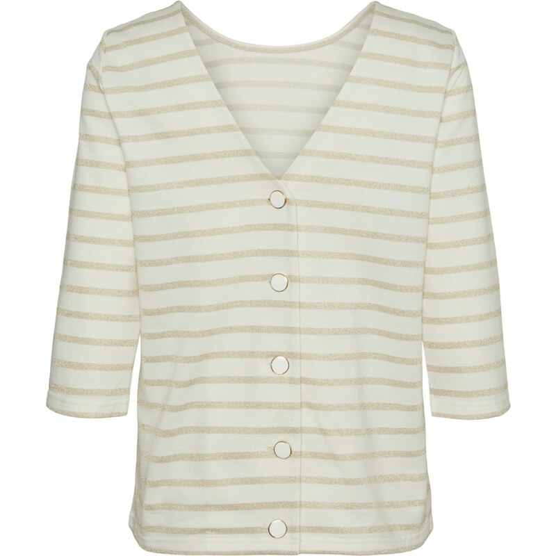 VERO MODA Kardigan béžová / zlatá 109084852