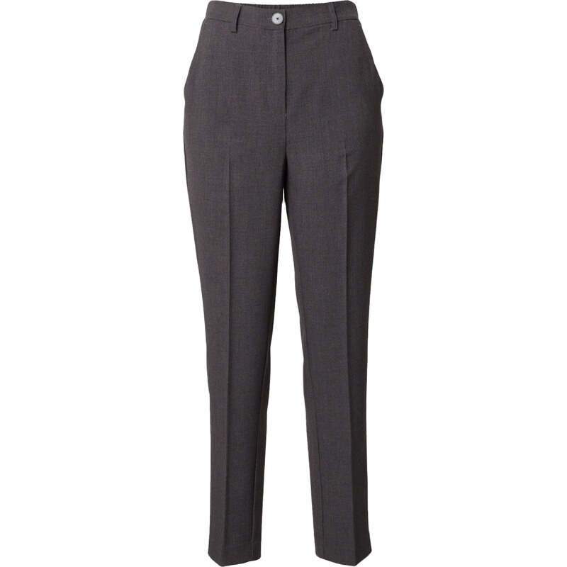 VERO MODA Kalhoty s puky VMINA tmavě šedá