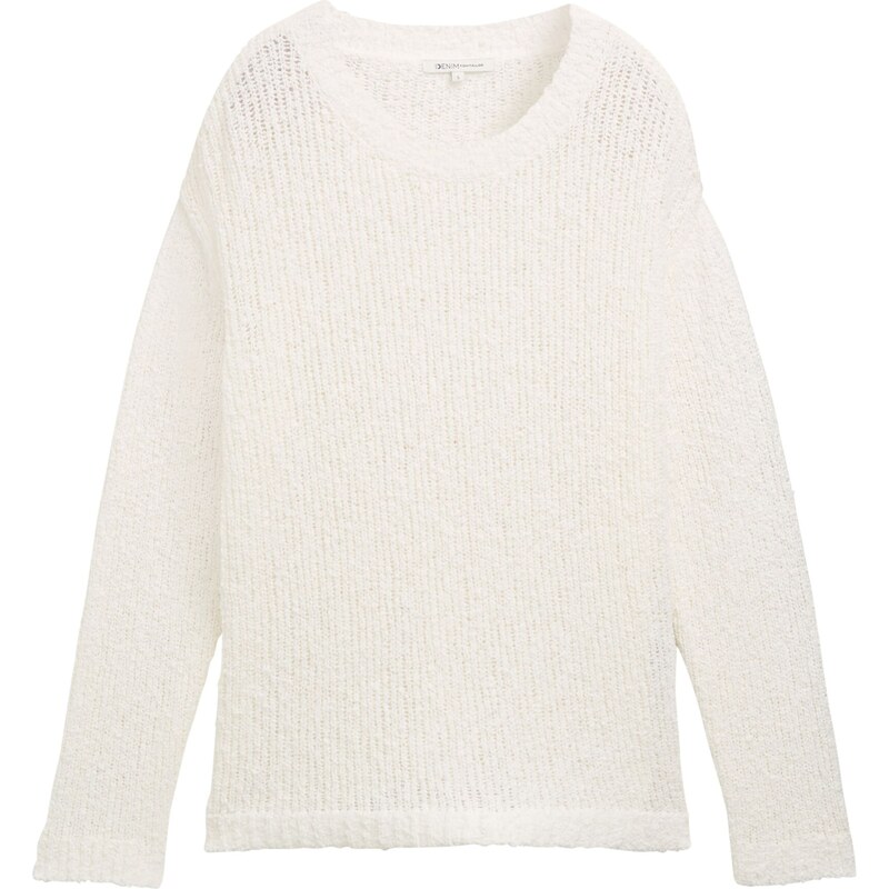 TOM TAILOR DENIM Svetr offwhite