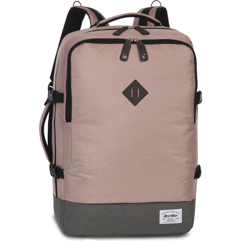 Bestway Cestovní batoh cabin pro - retro 40l - růžová 105533382