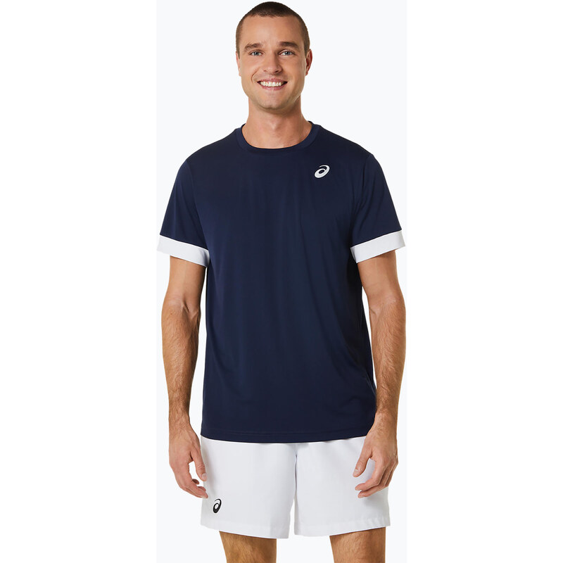 Pánské tenisové tričko ASICS Court SS Top midnight/brilliant