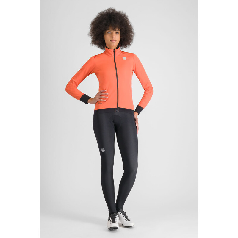 Sportful FIANDRE cyklistická bunda, dámská, pompelmo 112726734