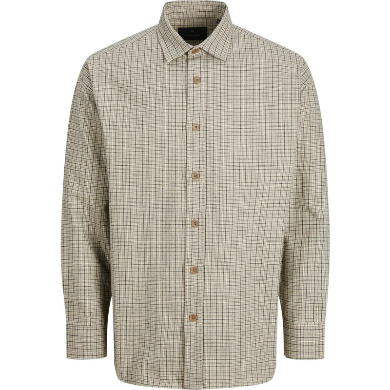 JACK & JONES Košile JPRBLAbradfort režná / černá / bílá