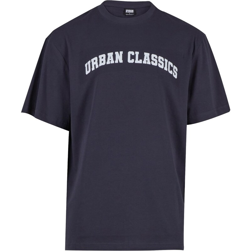 Urban Classics Tričko marine modrá / bílá
