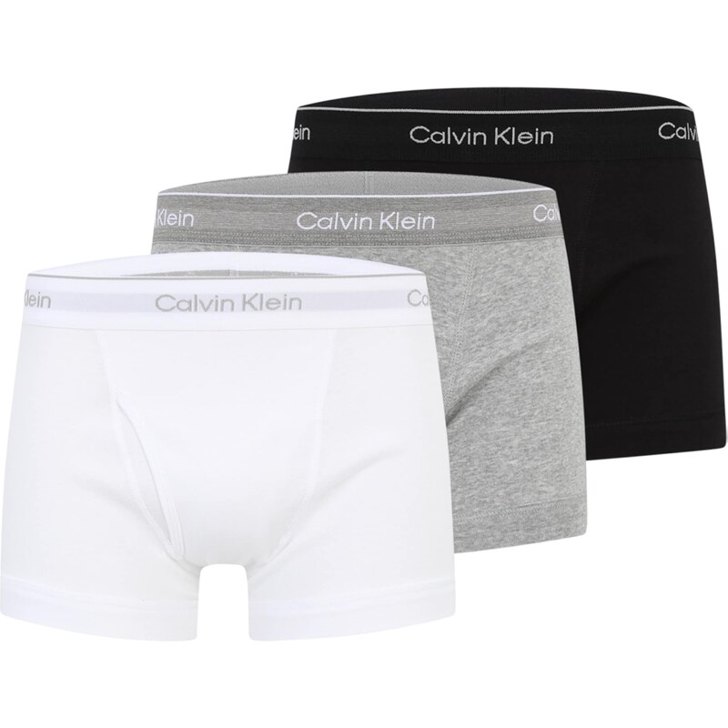Calvin Klein Underwear Boxerky šedý melír / černá / bílá
