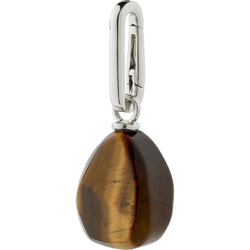 Pilgrim Přívěsek Tiger Eye hnědá / stříbrná 98480437