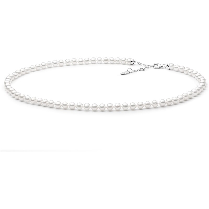 Gaura Pearls Perlový náhrdelník Loisa - sladkovodní perla, stříbro 925 92816318