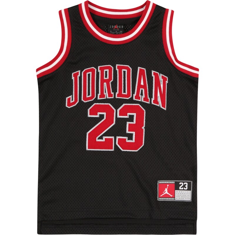Jordan Tričko červená / černá / bílá
