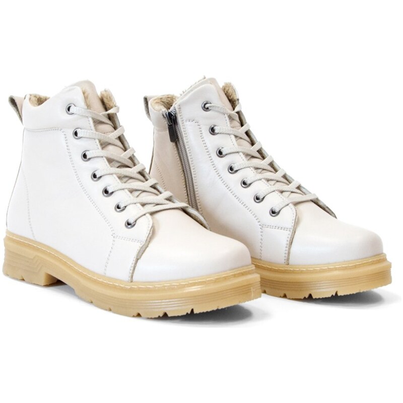 LOOKE dámská kotníková obuv EULALIE L1090_64 creme