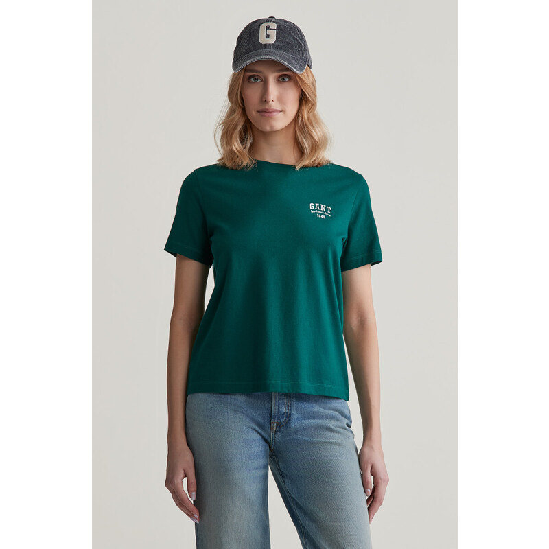 TRIČKO GANT REG SMALL GRAPHIC SS T-SHIRT DEEP FOREST 98529805