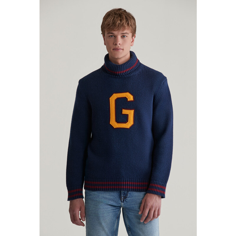 ROLÁK GANT SEASONAL G TURTLENECK EVENING BLUE