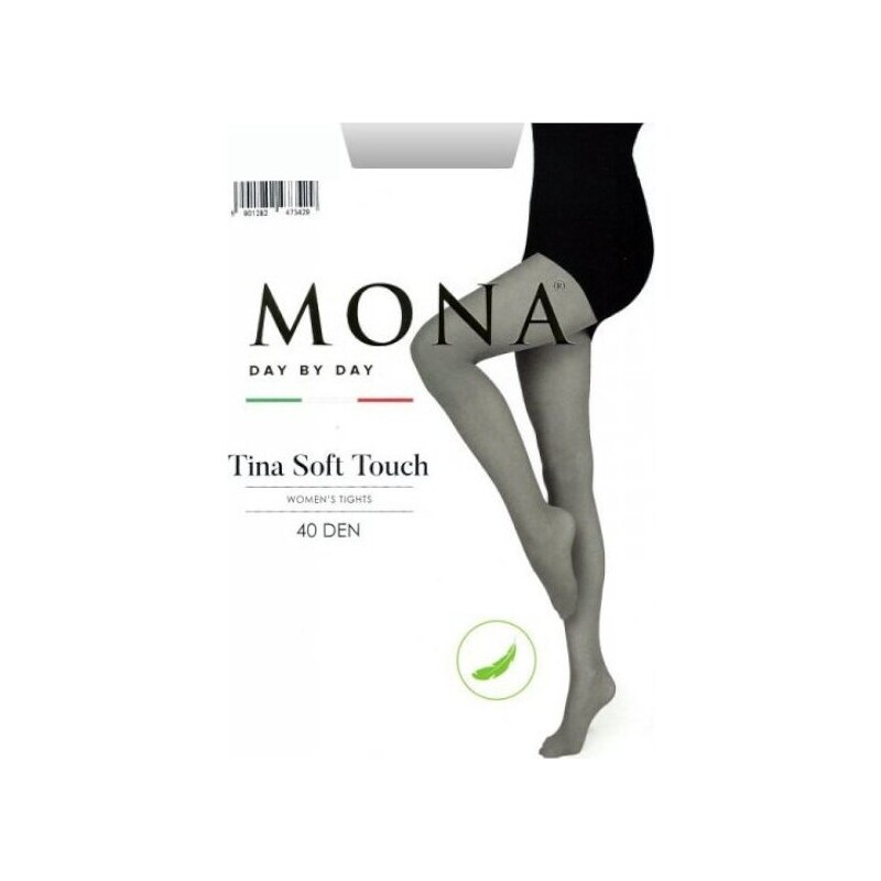 BASIC Barevné punčochy Mona Tina Soft Touch 40 den Barevná 100811222
