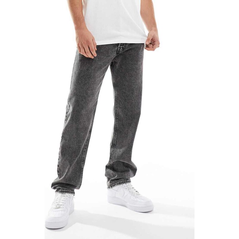 Jack & Jones Chris straight jean in washed grey