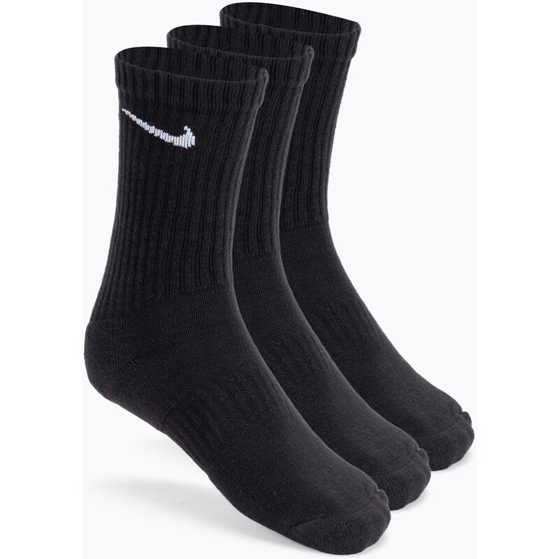 Ponožky Nike Everyday Cushioned Crew 3 páry černá/bílá