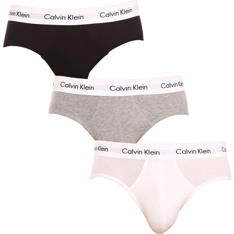 3PACK pánské slipy Calvin Klein vícebarevné (U2661G-998) 46431132