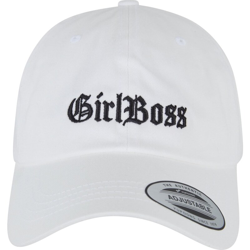 Mister Tee Čepice Girl Boss černá / stříbrná / bílá