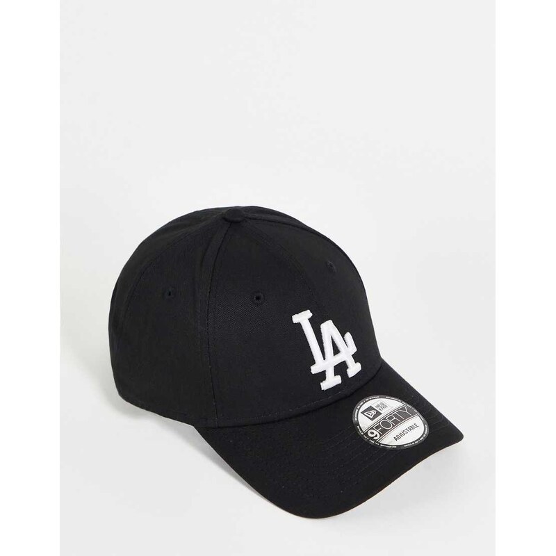 New Era LA Dodgers 9forty cap in black