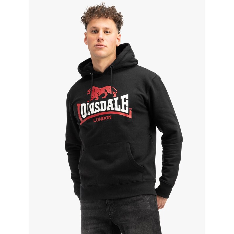 Lonsdale Mens hooded sweatshirt regular fit 98721046