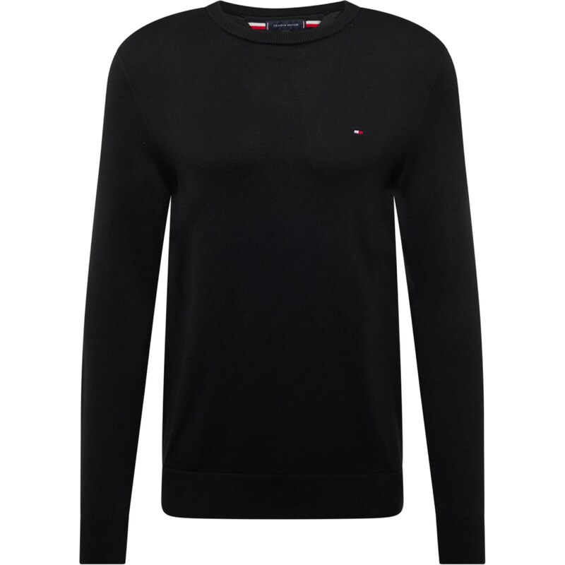 TOMMY HILFIGER Svetr ESSENTIAL černá