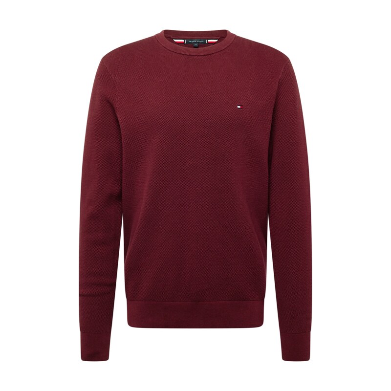 TOMMY HILFIGER Svetr Essential karmínově červené