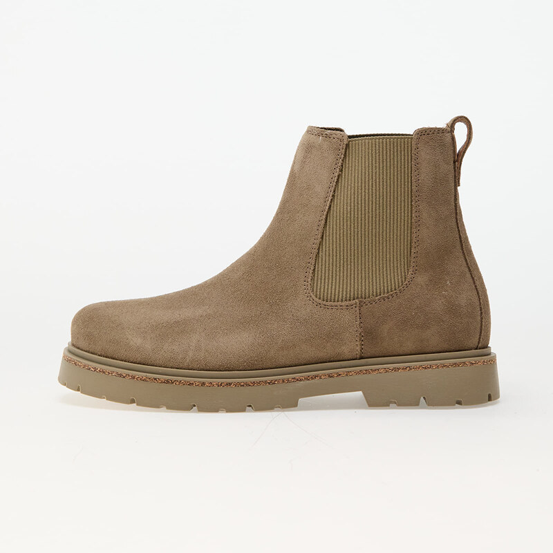 Boty Birkenstock Highwood Slip On Mid W Leather Velvet Taupe 36