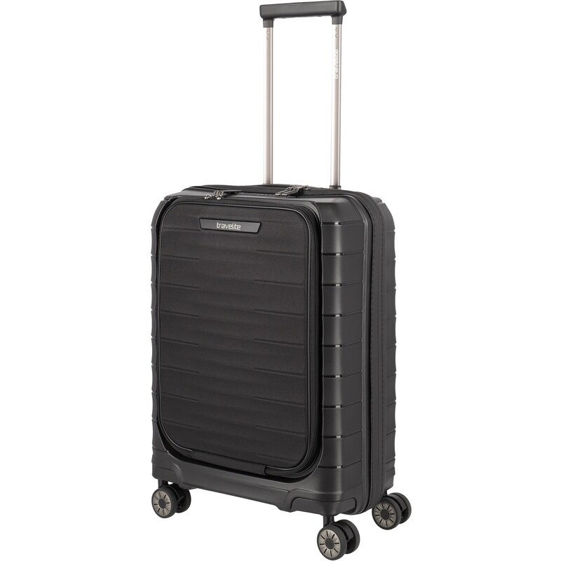 Kabinový kufr Travelite MoobyFront pocket Black