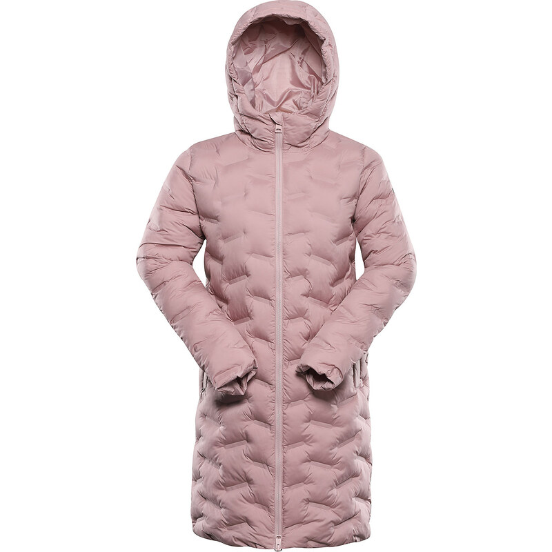 Dámský zimní kabát ALPINE PRO Aweda pink S 100421439