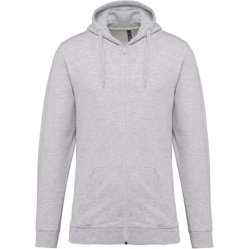 Kariban Unisex mikina na zip Full –