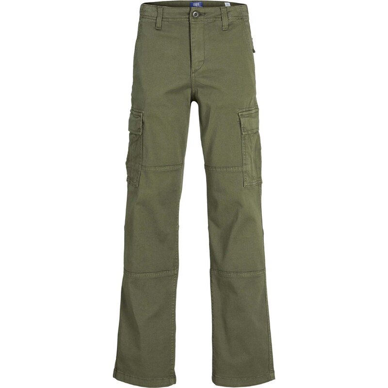 Jack & Jones Junior Kalhoty JPSTKane JJHarlow olivová
