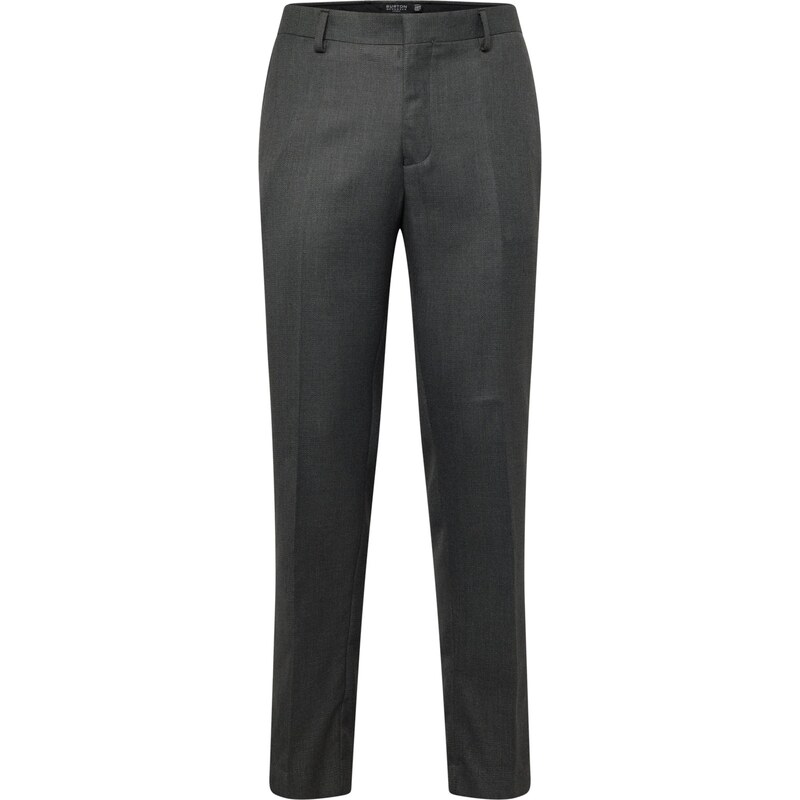 BURTON MENSWEAR LONDON Kalhoty s puky antracitová